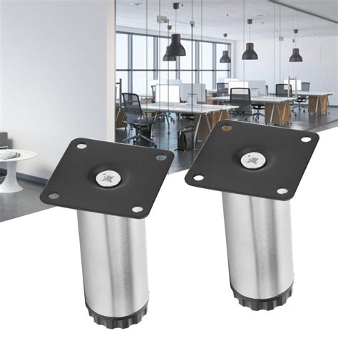 stainless steel adjustable cabinet legs|stainless steel adjustable countertop legs.